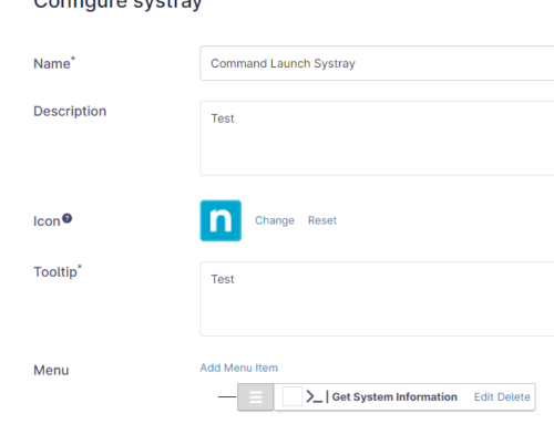 NinjaOne – Using the Systray to display helpful information